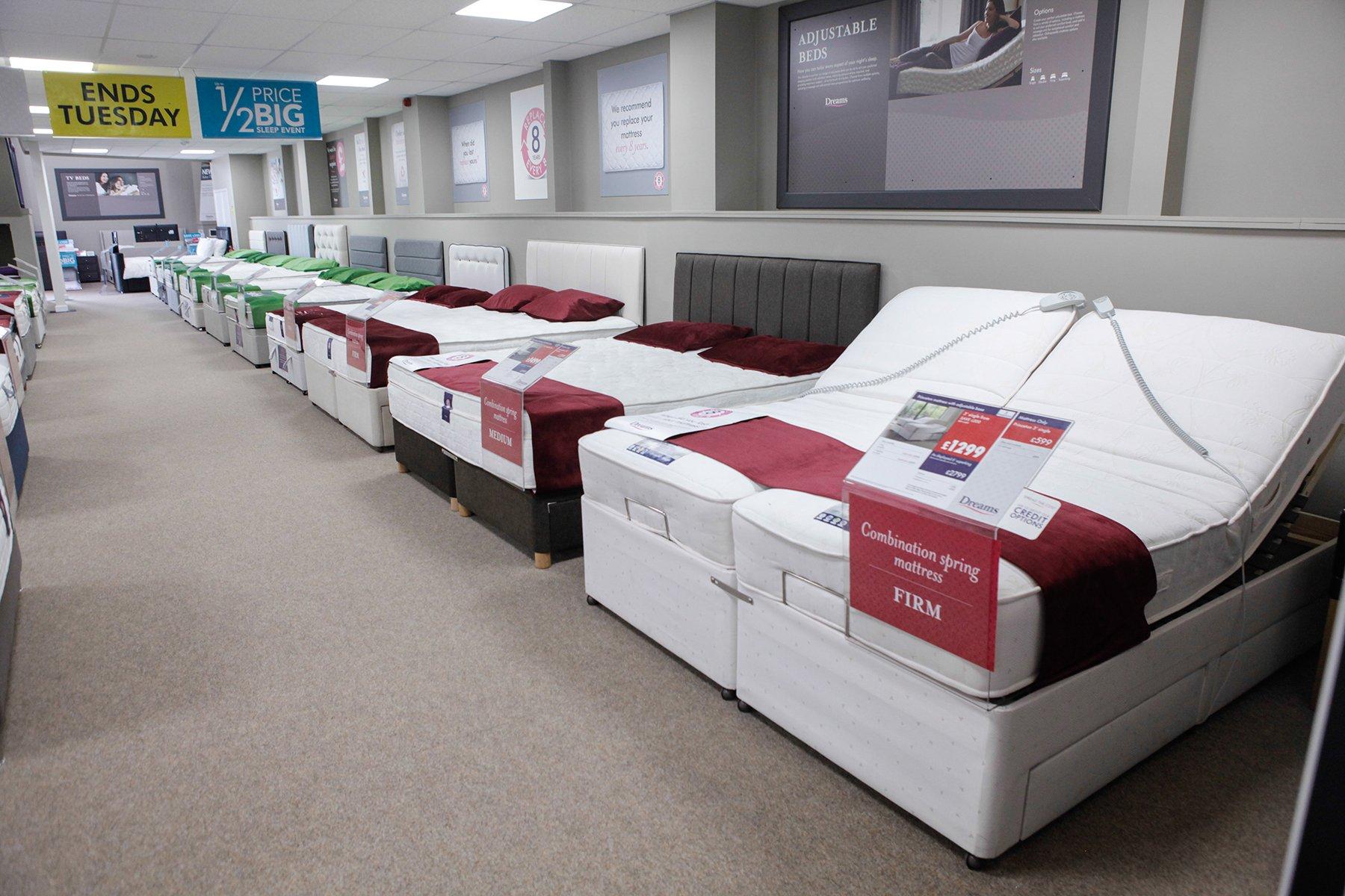Dreams Store in Leamington Spa Beds, Mattresses & Furniture Dreams